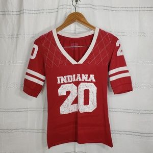 Indiana University Retro Jersey T Shirt